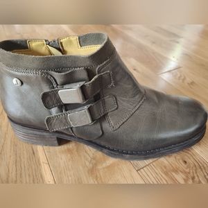 Jafa Booties - olive green - Size 40 (8.5 US)